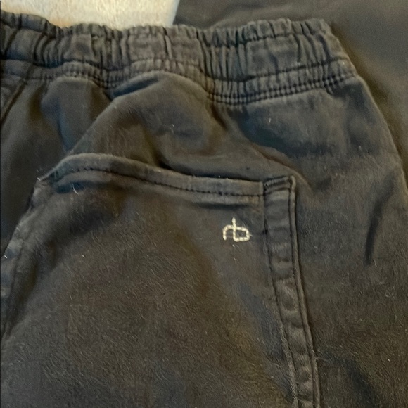 Rag & Bone Navy Loose Fit Denim Joggers Pants - Picture 10 of 11